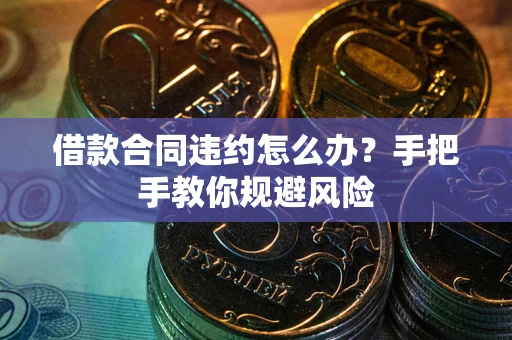 济南借款合同违约怎么办？手把手教你规避风险