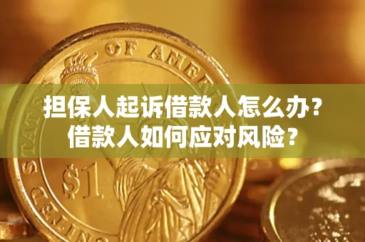 济南担保人起诉借款人怎么办？借款人如何应对风险？