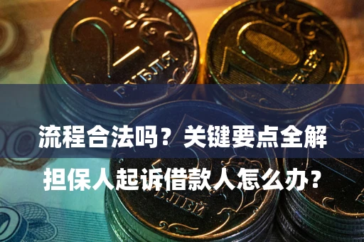 济南

担保人起诉借款人怎么办？流程合法吗？关键要点全解析