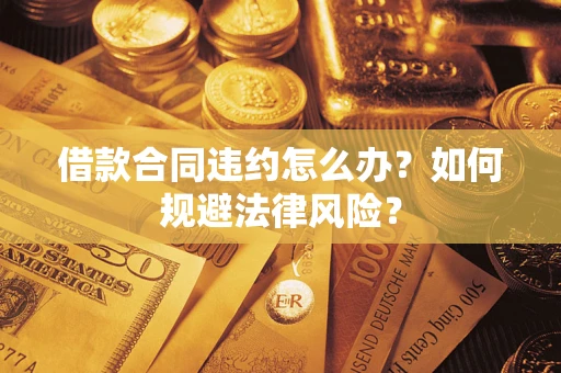 济南借款合同违约怎么办？如何规避法律风险？