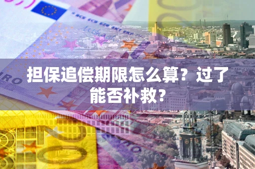 济南担保追偿期限怎么算？过了能否补救？